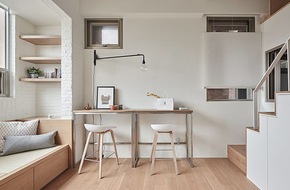 Căn hộ 22m² với đầy đủ các phòng chức năng và rộng không tưởng